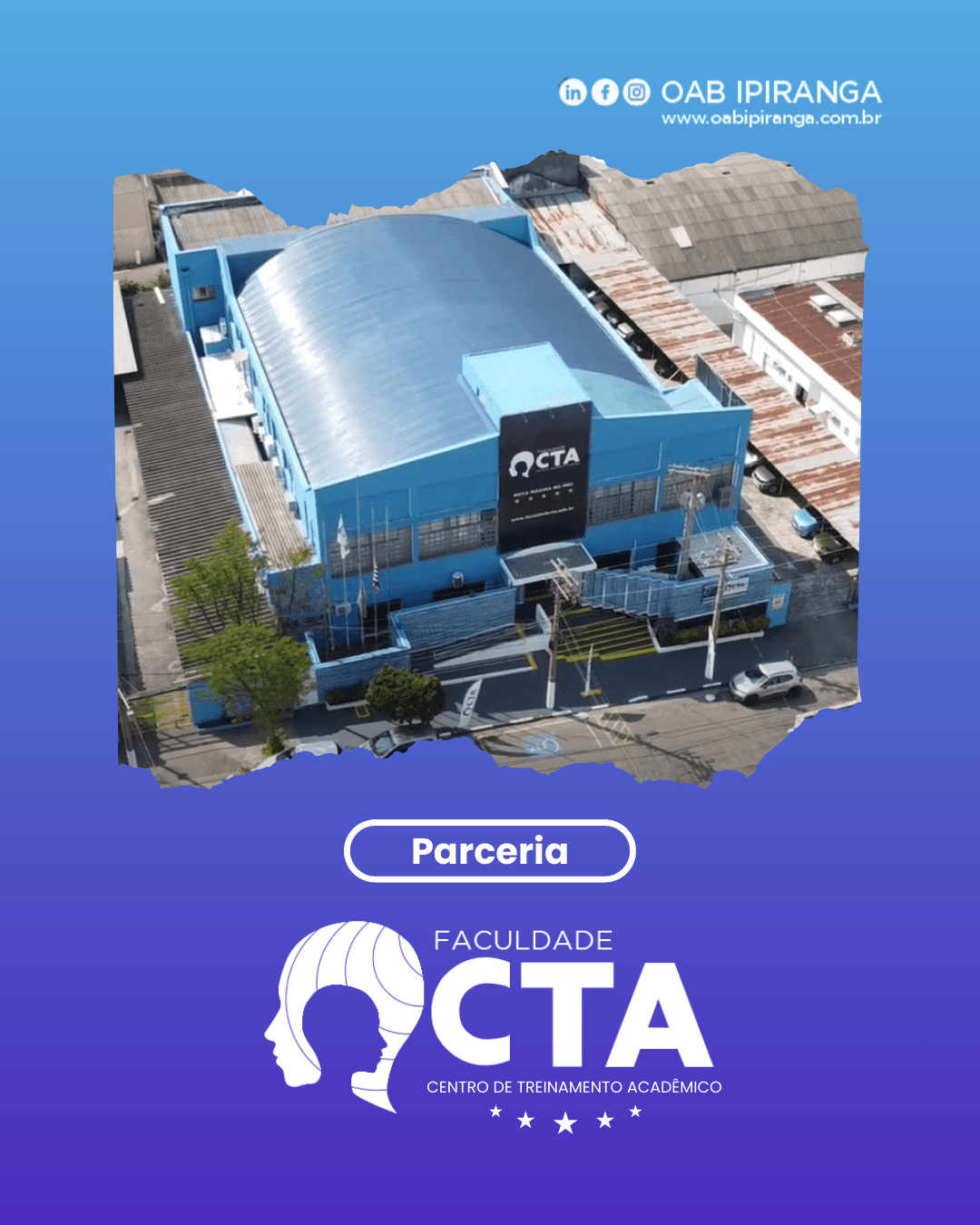 FACULDADE CTA - CENTRO DE TREINAMENTO ACADÊMICO