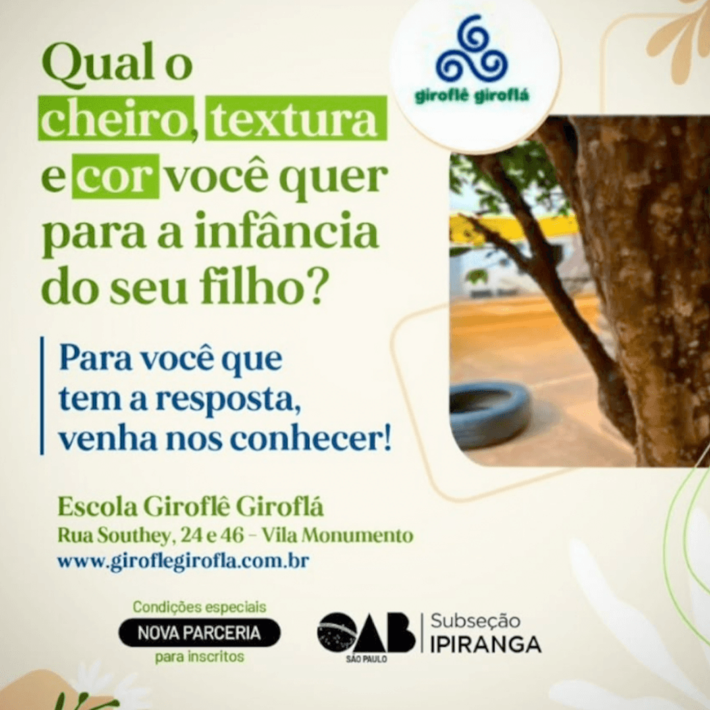 ESCOLA GIROFLÊ GIROFLÁ