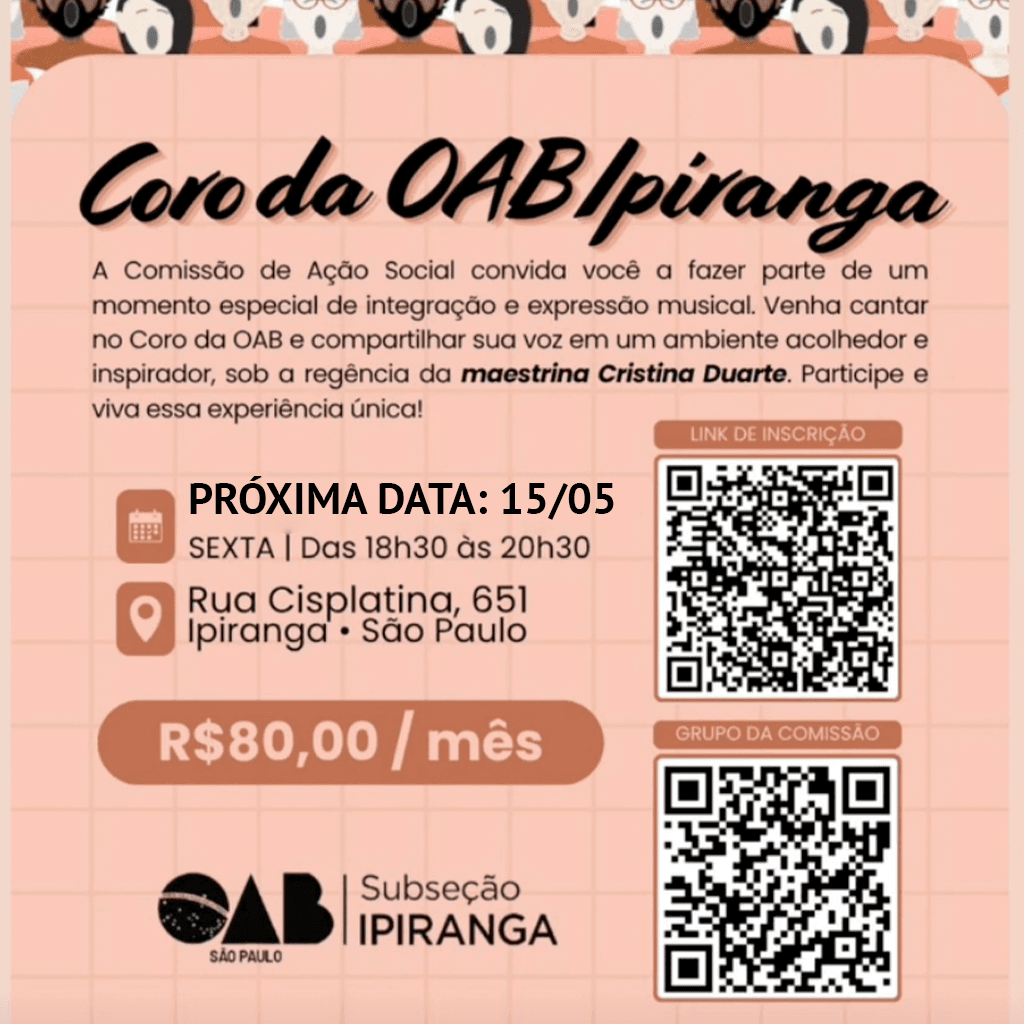 Coro da OAB Ipiranga