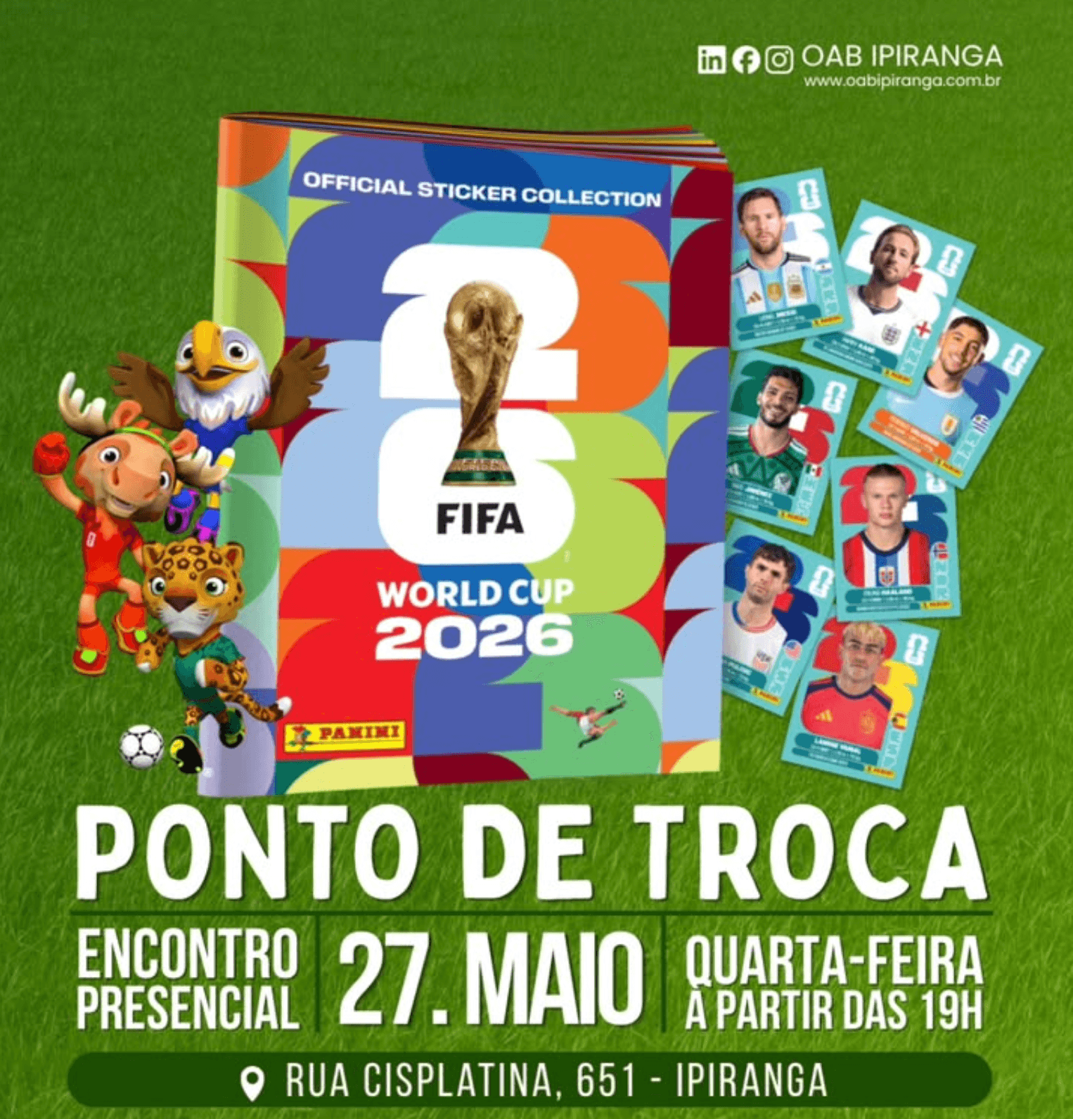 🌍⚽ Ponto de Troca - Figurinhas da Copa
