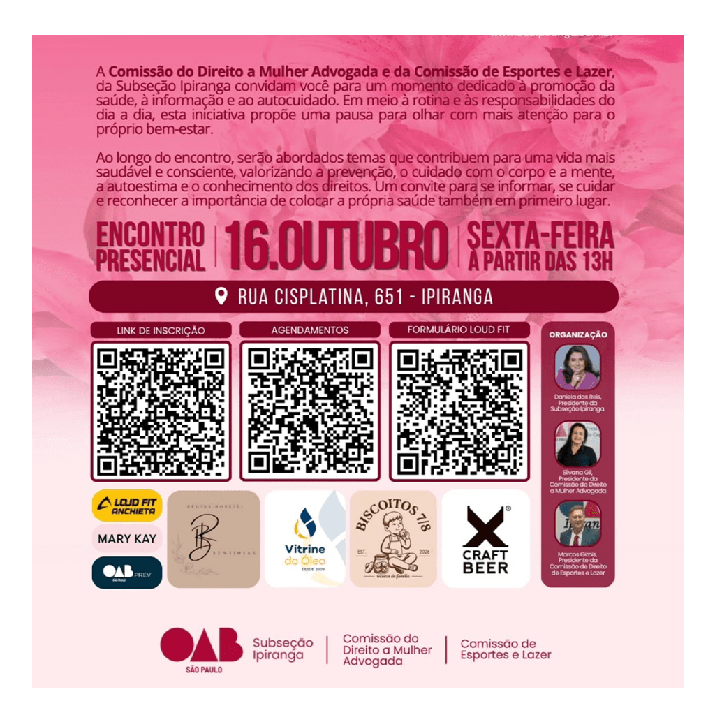 Outubro Rosa - conscientização e cuidado